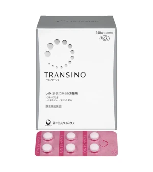 Viên uống trị nám Nhật Bản Transino Whitening 240 viên