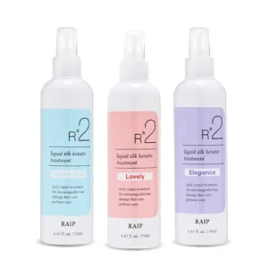 Xịt dưỡng tóc hàng ngày hương nước hoa RAIP Hair Clinic System R2 Liquid Silk Keratin Treatment 250ml