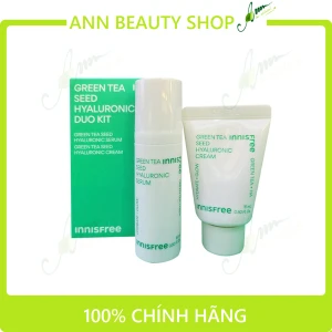 Bộ Kit Dùng Thử Trà Xanh Innisfree Green Tea Seed Hyaluronic Duo Kit
