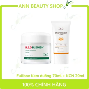 Kem dưỡng ẩm cho da mụn, da nhạy cảm Dr.G R.E.D Blemish Clear Soothing Cream