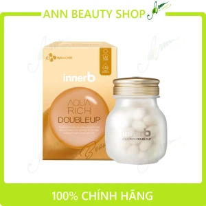 Viên Uống Cấp Nước INNERB AQUA RICH DOUBLE UP 56 VIÊN (màu vàng)