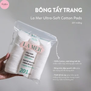 Bông tẩy trang Lamer 100% Organic Cotton 201 Pads