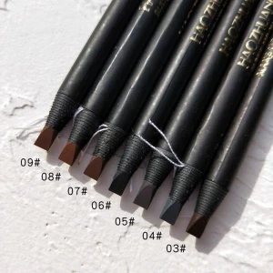 Chì mày phẩy sợi Haozhuang Make Up Milano Eyebrow Pencil