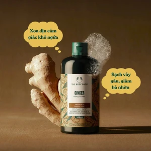 Dầu Gội Gừng Ginger Scalp Care Shampoo The Body Shop 400mL