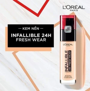 Kem Nền L’oreal Infallible 24H Fresh Wear (30ml)