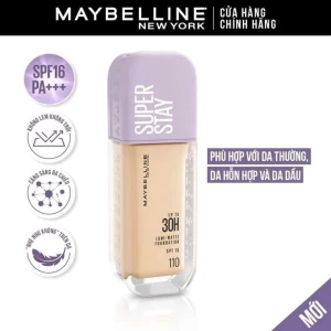 Kem Nền Maybelline Superstay Up To 30H Lumi-Matte Foundation SPF16 PA 35ml