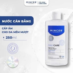 Nước Cân Bằng Cấp Ẩm Mincer Pharma Daily Care Moisturizing Face Toner Hyaluronic Acid 250ml