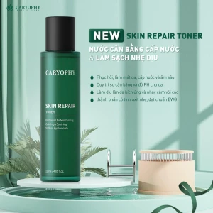 Nước Hoa Hồng Cấp Nước, Làm Dịu Và Phục Hồi Da Caryophy Skin Repair Toner 120ml
