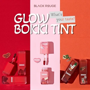 Son Tint Bóng Lâu Trôi Black Rouge Glow Bokki Tint