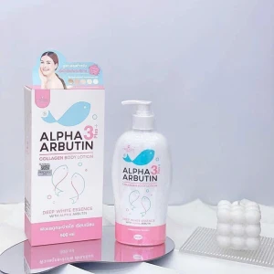 Sữa Dưỡng Trắng Body Alpha Arbutin 3Plus Collagen Lotion 500ml