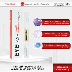 Tinh Chất Dưỡng Mi Dưỡng Dày Và Dài Mi 2 Đầu Angel's Liquid  Eyelash Essence 5ml & Ampoule 5ml
