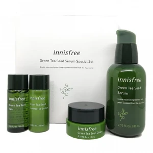 Bộ Dưỡng Da Innisfree Green Tea Seed Serum Special Set 4 Món