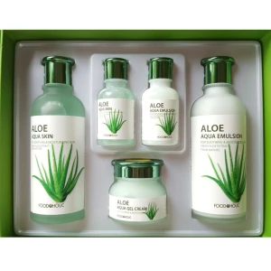 Bộ Mỹ Phẩm Dưỡng Da Lô Hội Foodaholic Aloe Aqua Skin Care