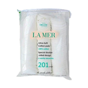 Bông tẩy trang Lamer 100% cotton 201 miếng