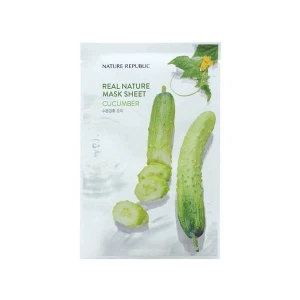 Mặt Nạ Dưa Leo Real Nature Mask Sheet Cucumber