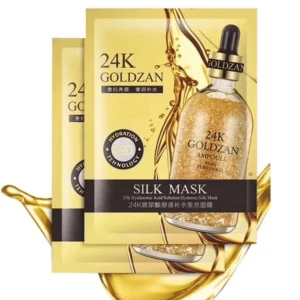 Mặt Nạ Lụa 24k Hàn Quốc Goldzan Silk Mask 10 Miếng