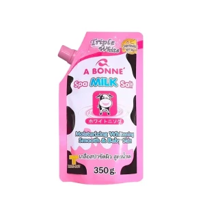 Muối Tắm A Bonne Sữa Bò Làm Sáng & Mềm Mịn Da 350g Spa Milk Salt