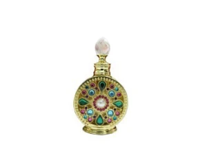 Nước hoa tinh dầu Dubai Royal thiết kế - Hình tròn đa sắc