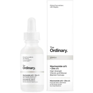 Serum Trị Mụn Và Thâm The Ordinary Niacinamide 10% + Zinc 1%