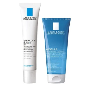Set La Roche Posay Mini Kem Dưỡng Giảm Mụn Và Gel Rửa Mặt Cho Da Dầu