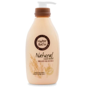 Set Sữa Tắm Chiết Xuất Gạo Nâu Happy Bath Natural Real Mild Body Wash