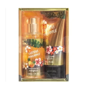 Sét xịt thơm + dưỡng thể luscious pineapple mini 88ml