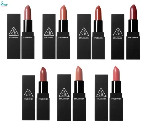 Son Thỏi 3CE Matte Lip Color Vỏ Đen Chính Hãng Hàn Quốc