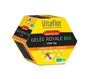 Sữa Ong Chúa Vitaflor Bio 1500mg 20 Ống Của Pháp