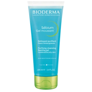 Bioderma Sébium Gel Moussant - Gel rửa mặt tạo bọt (100ml)