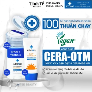 Kem chống nắng hàng ngày cho trẻ, dành cho da nhạy cảm, dưỡng ẩm dịu nhẹ