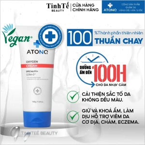 Kem Dưỡng Ẩm Hữu Cơ Chuyên Biệt Atono2 Oxygen Cream cho bé 160g/30g (0 )