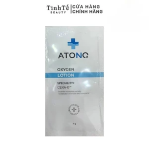sample Gel làm dịu da hữu cơ cho bé ATONO2 Oxygen Soothing Gel làm dịu mát da khô nóng, da nhạy cảm 4g
