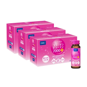 Thực phẩm bảo vệ sức khỏe DHC Collagen DHC 7000 Plus dạng nước (3 hộp)