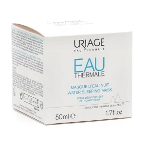 Uriage EAU THERMALE MASQUE D'EAU NUIT - Mặt nạ ngủ dưỡng ẩm khoáng chuyên sâu 50ml