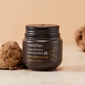 Mặt nạ đất sét Innisfree Super Volcanic Pore Clay Mask 2X 100ml