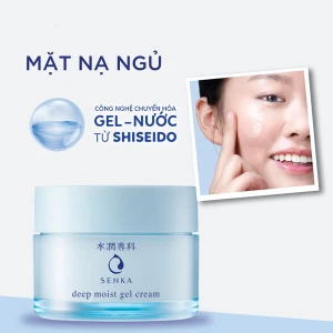 Mặt Nạ Ngủ dạng Gel Senka Cấp Ẩm Chuyên Sâu 50g