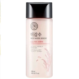 Tẩy trang mắt môi The Face Shop Rice Water Bright Lip & Eye Remover 120ml