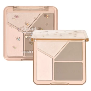 Bảng Phấn Tạo Khối Và Bắt Sáng 4 Ô Gogo Tales Light Shadow Flawless Highlight Contouring Palette