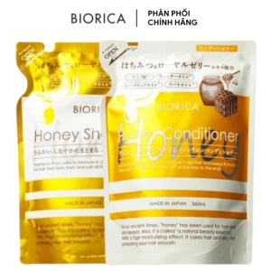 Cặp Gội Xả Mật Ong Biorica Honey 360ml