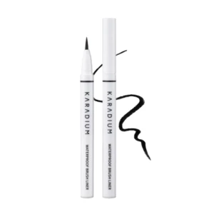 Dạ Kẻ Mắt Karadium Waterproof Brush Liner Black (Trắng)