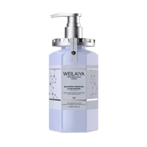 Dầu Hấp Phục Hồi Tóc Hư Tổn Weilaiya Multi Effect Repair High Gloss Hair Mask (Tím)