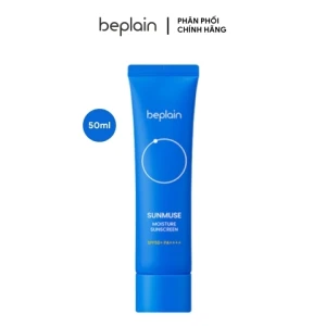 Kem Chống Nắng Hóa Học Giúp Dưỡng Ẩm Beplain Sunmuse Moisture Sunscreen SPF50 (Xanh Dương)