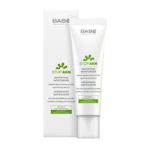 Kem Dưỡng Ẩm Cho Da Dầu Mụn Babe Stop AKN Mattifying Moisturiser