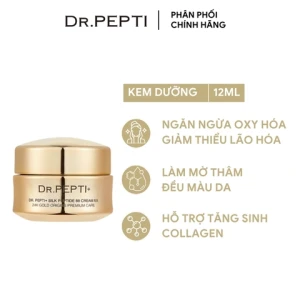 Kem Dưỡng Da Chống Lão Hóa Tinh Chất Vàng 24K Gold Dr.Pepti Silk Peptide 88 Cream EX 12g