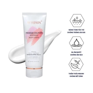 Kem Dưỡng Thể Chống Nắng Toàn Thân Whisis Premium Collagen Whitening Body Lotion 200ml