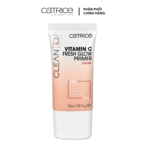 Kem Lót Catrice Clean ID Vitamin C Fresh Glow Primer Vegan 30ml (Nhập Khẩu)