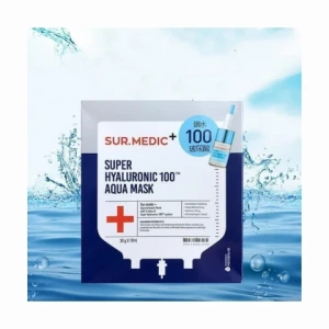 Mặt Nạ Cấp Nước Siêu Tốc Sur.Medic Super Hyaluronic 100 Aqua Mask