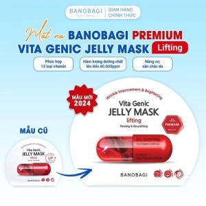 Mặt Nạ Giấy Banobagi Vita Genic Jelly Mask Lifting Vitamin F 60,000PPM (Mẫu Mới)