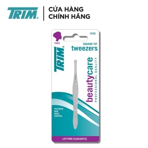 Nhíp Trang Điểm Cao Cấp Trim Beauty Care Square Tip Tweezers 52900 (Đầu Vuông)