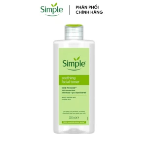 Nước Hoa Hồng Simple Soothing Facial 200ml